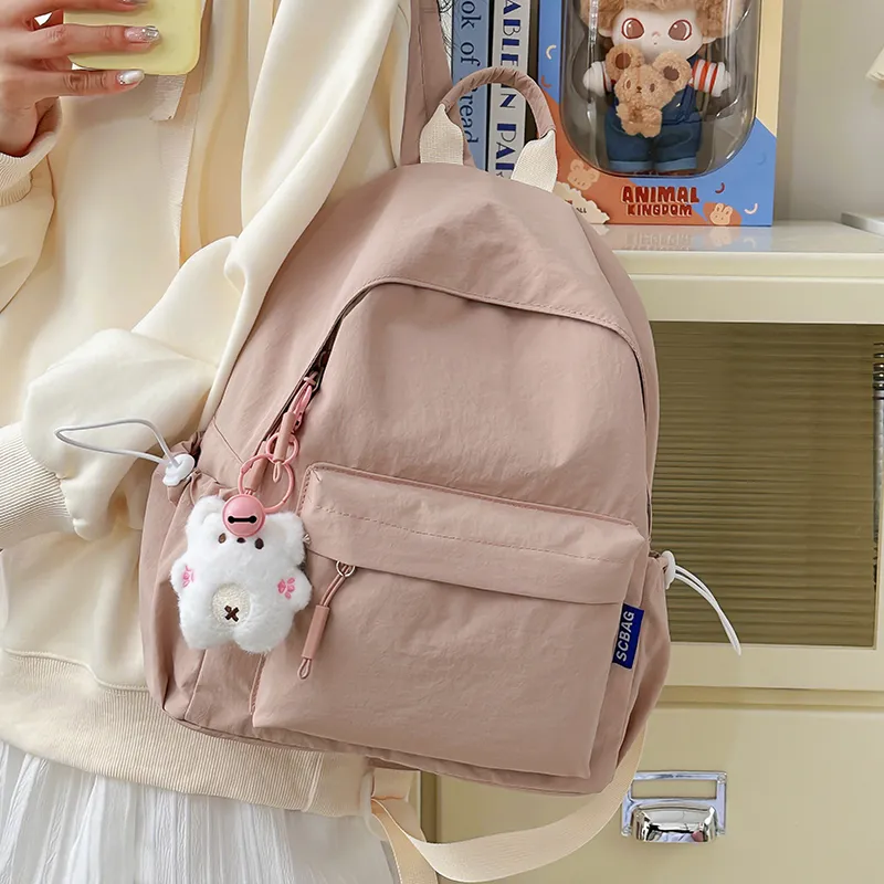 DCLOUD Nylon Backpack Unisex Multicolor-30