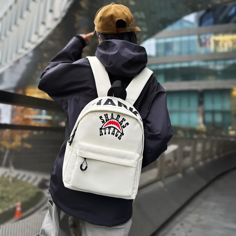 DCLOUD Nylon Backpack Unisex Multicolor-5