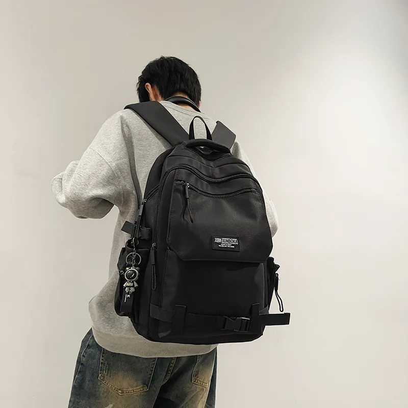 DCLOUD Nylon Backpack Unisex Multicolor-1