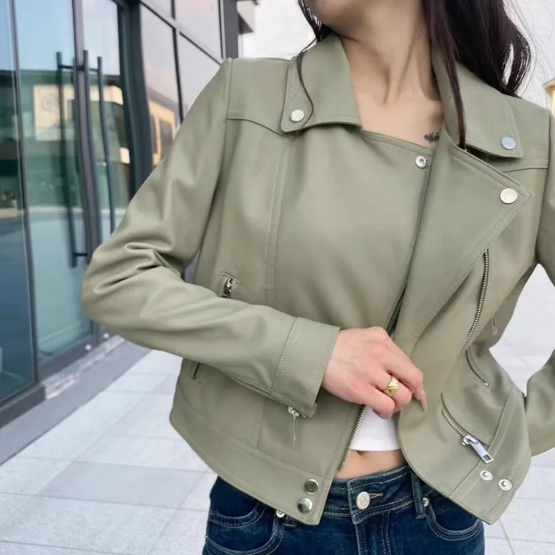 COMBO Leather Jackets Women's-4