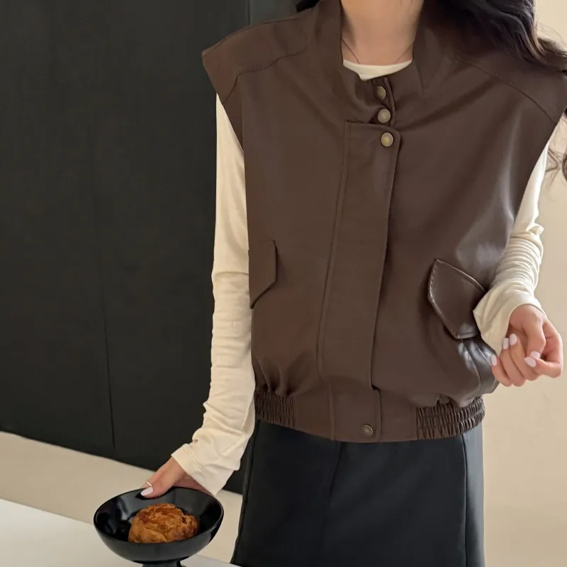 COMBO Leather Jackets Women's-5
