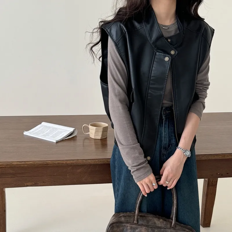 COMBO Leather Jackets Women's-2