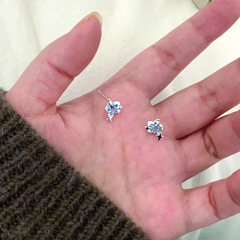 FUJA Alloy Stud Earrings Unisex-3