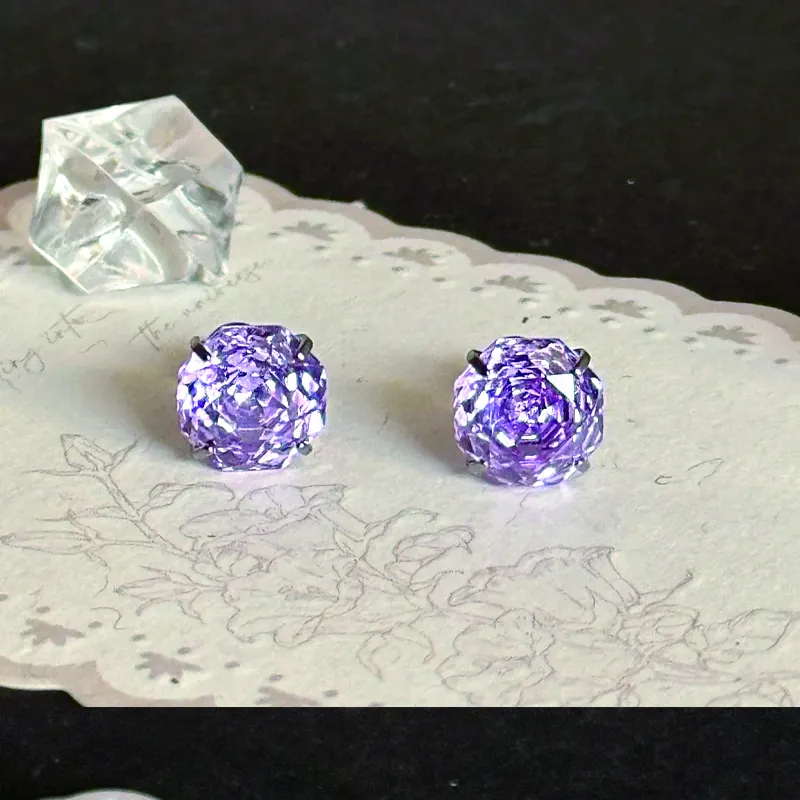 FUJA Alloy Stud Earrings Unisex-1