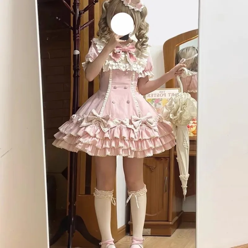 Lolita Fashion Women's Pink Shades-1
