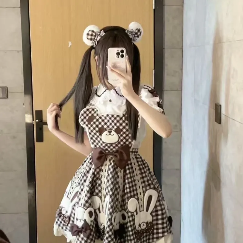 OUTDOORPRINCE Lolita Fashion Women's Brown-2