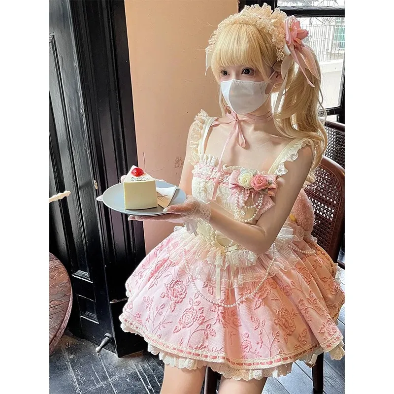 OUTDOORPRINCE Lolita Fashion Women's Pink-2