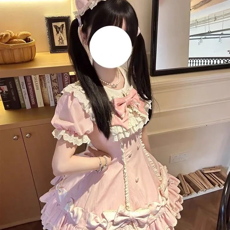 OUTDOORPRINCE Lolita Fashion Women's Pink-3