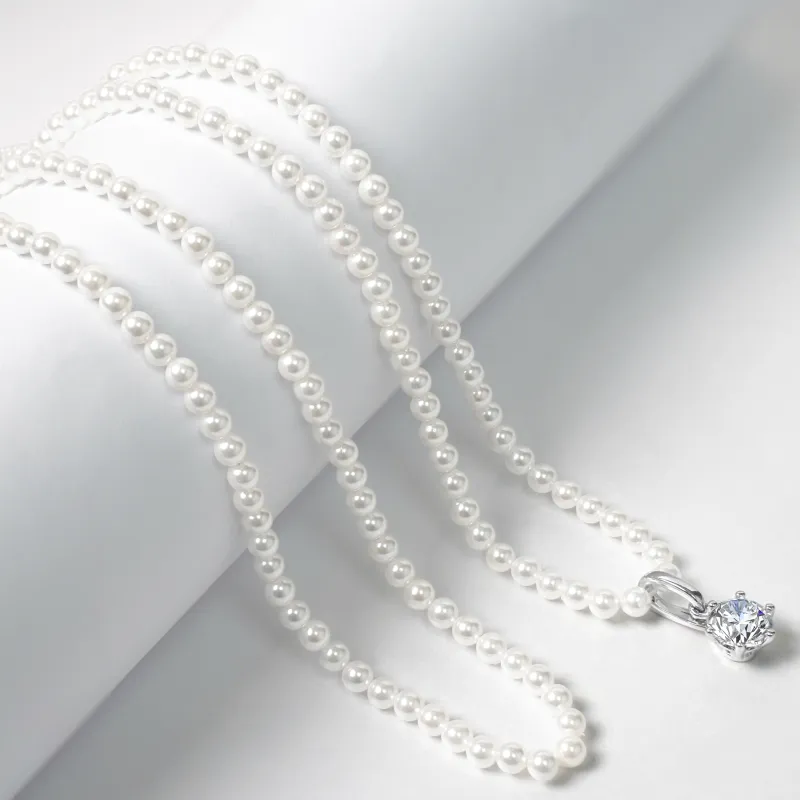 FUNNXI S925 Silver Necklaces Women's-1