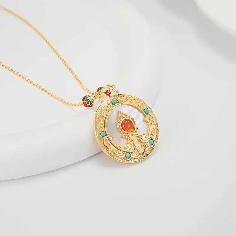 FUNNXI Copper Alloy Necklaces Women's-1