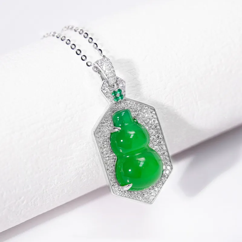 FUNNXI Natural Chalcedony Necklaces Women's-2