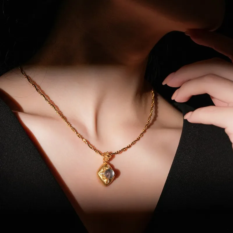 FUNNXI S925 Silver Necklaces Women's-1