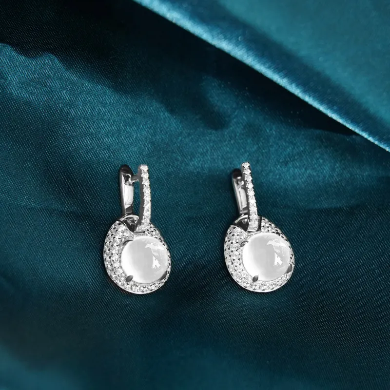 FUNNXI S925 Silver Earrings Women's-1
