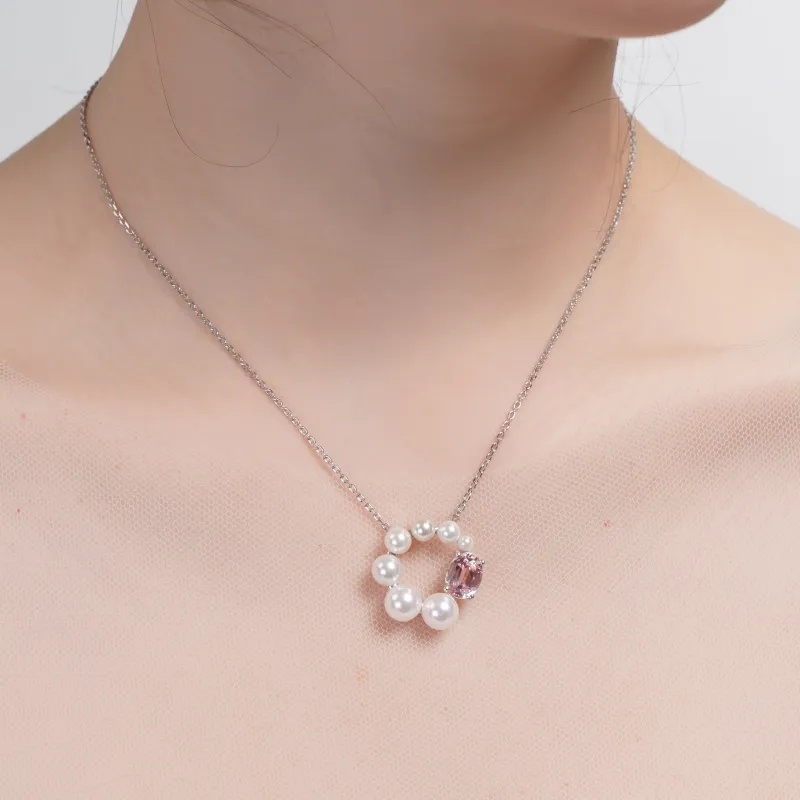 FUNNXI S925 Silver Necklaces Women's Fruit Hard Candy-4
