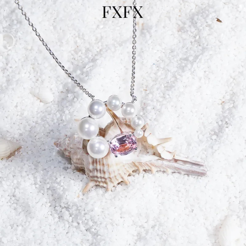 FUNNXI S925 Silver Necklaces Women's Fruit Hard Candy-1
