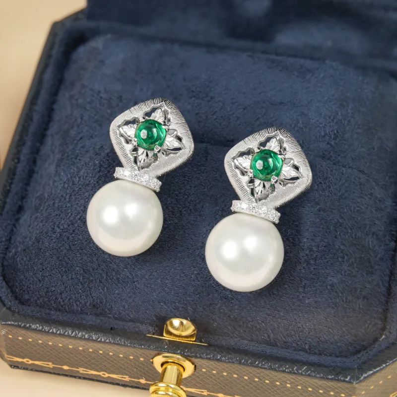 FUNNXI S925 Silver Earrings Women's-4
