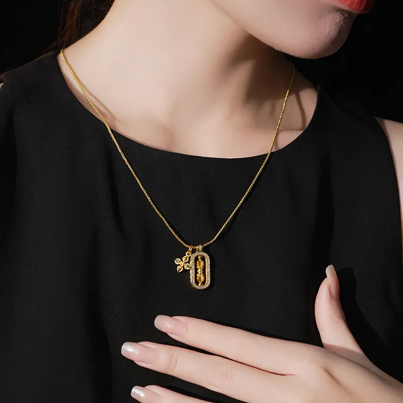 FUNNXI Copper Alloy Necklaces Women's-2