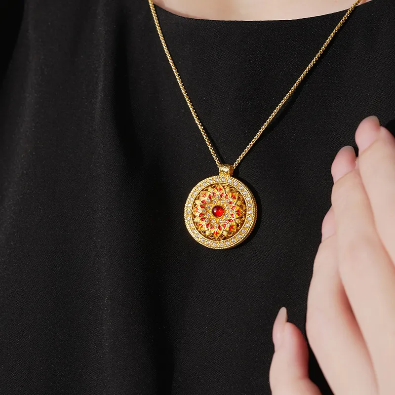 FUNNXI Copper Alloy Necklaces Women's-1