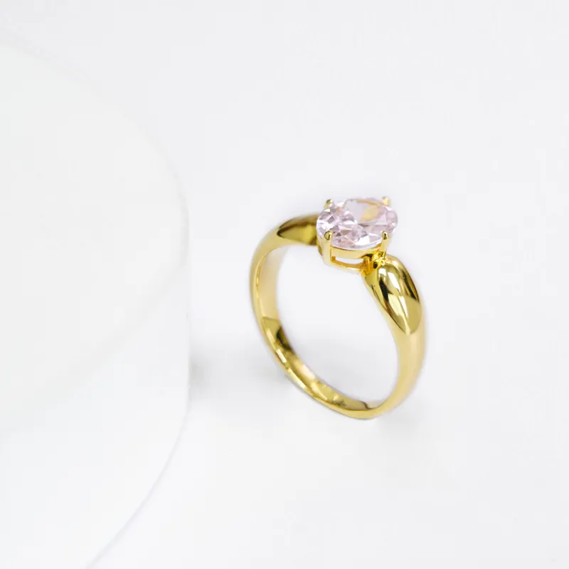 FUNNXI Synthetic Zircon Rings Women's-2