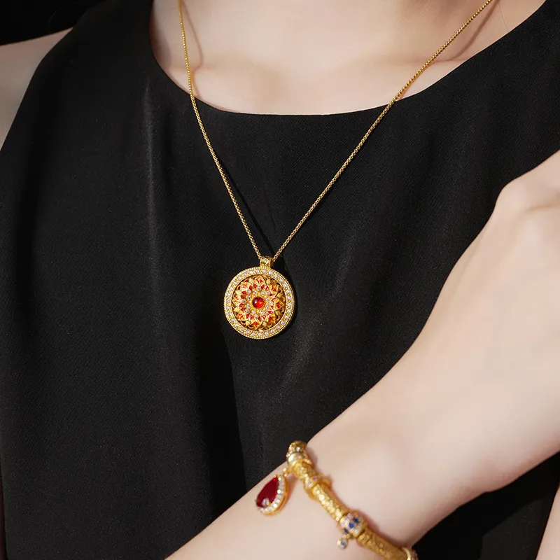 FUNNXI Copper Alloy Necklaces Women's-2