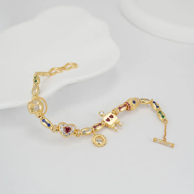 FUNNXI S925 Silver Bracelets Women's-1