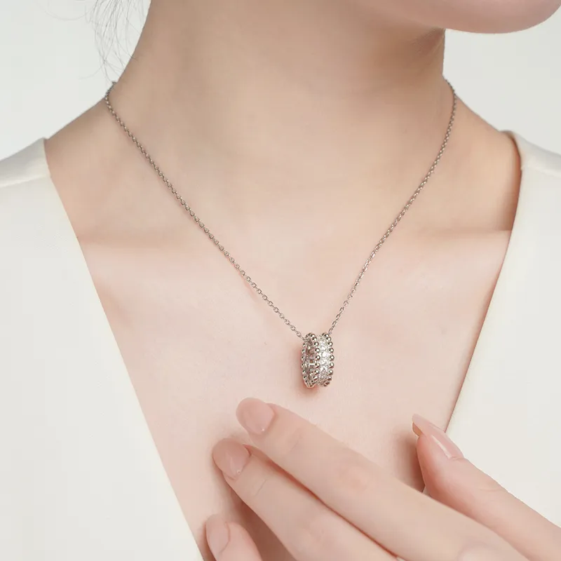 FUNNXI S925 Silver Necklaces Women's-1