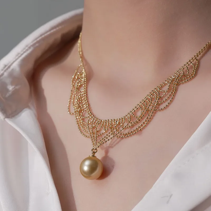 FUNNXI Copper Alloy Necklaces Women's-2