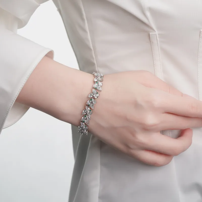 FUNNXI S925 Silver Bracelets Women's-3