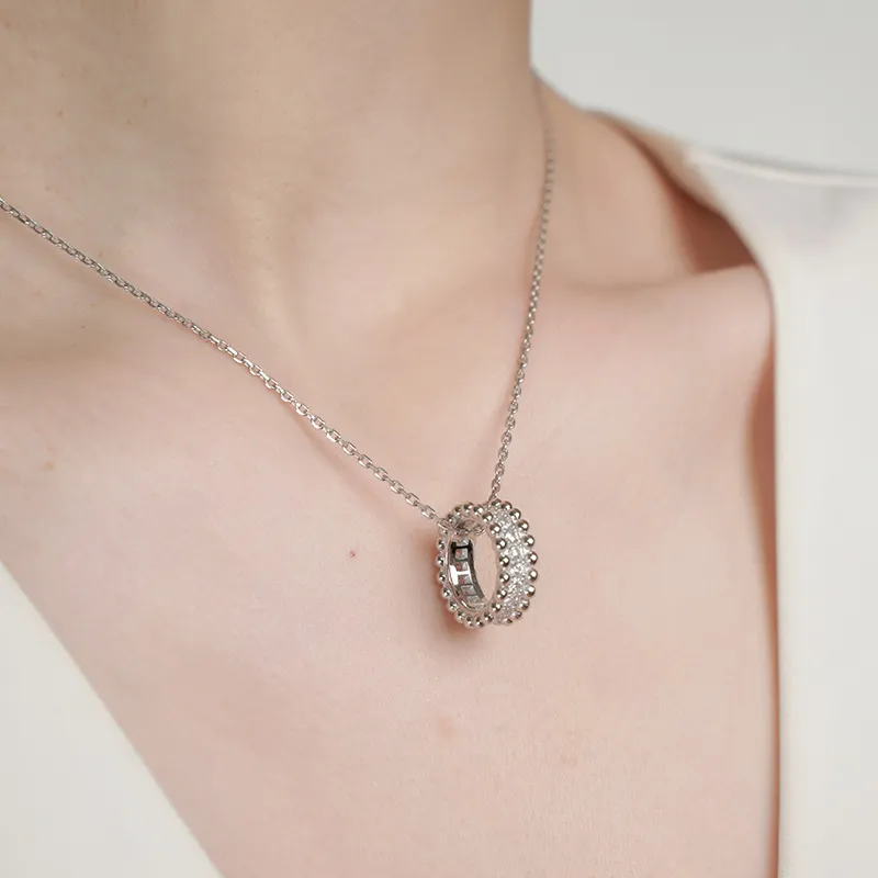 FUNNXI S925 Silver Necklaces Women's-3