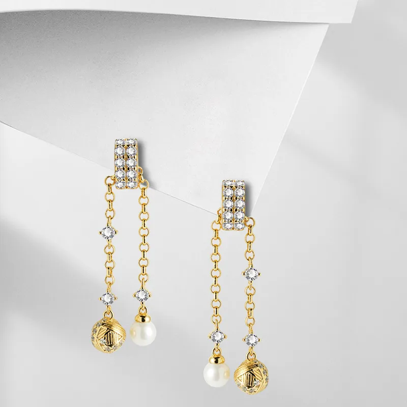 FUNNXI S925 Silver Earrings Women's-1