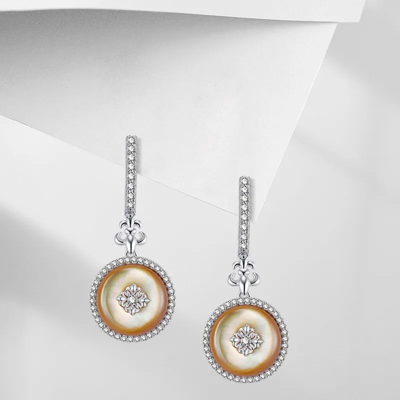 FUNNXI S925 Silver Earrings Women's-1