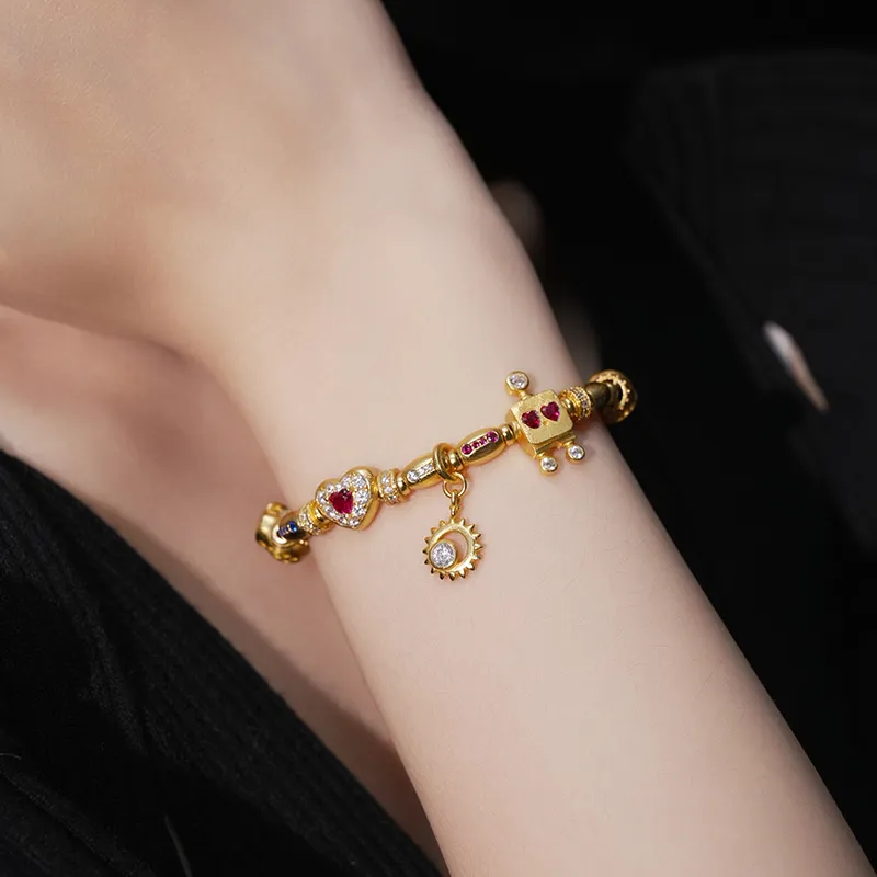 FUNNXI S925 Silver Bracelets Women's-4