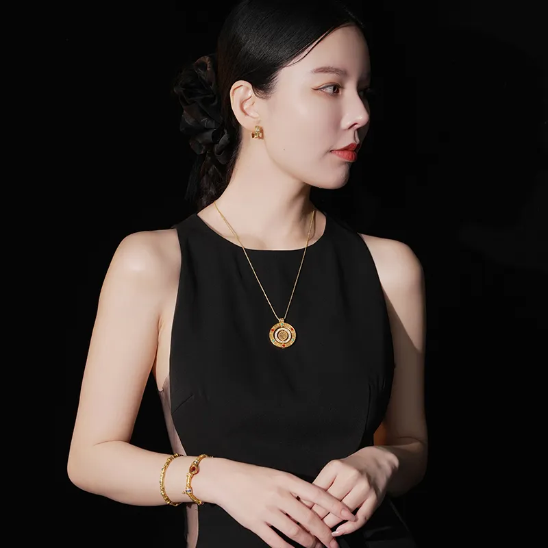 FUNNXI Copper Alloy Necklaces Women's-2