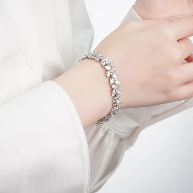 FUNNXI S925 Silver Bracelets Women's-4