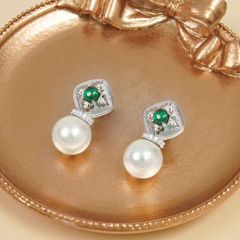 FUNNXI S925 Silver Earrings Women's-5