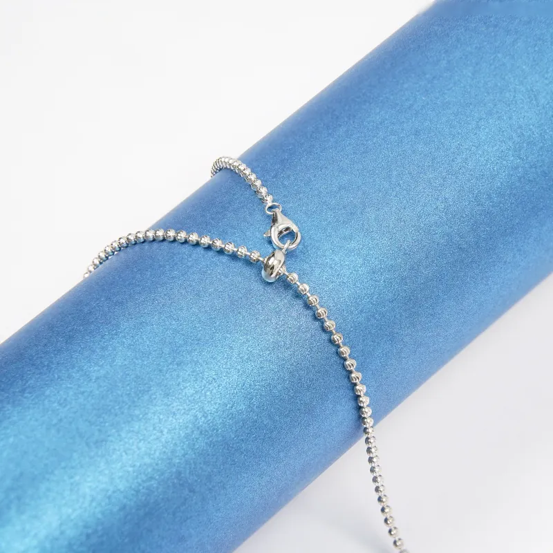 FUNNXI S925 Silver, Rhodium Plated Necklaces Women's-1