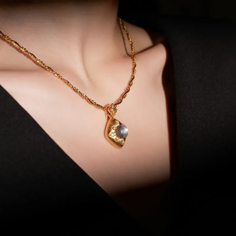 FUNNXI S925 Silver Necklaces Women's-2