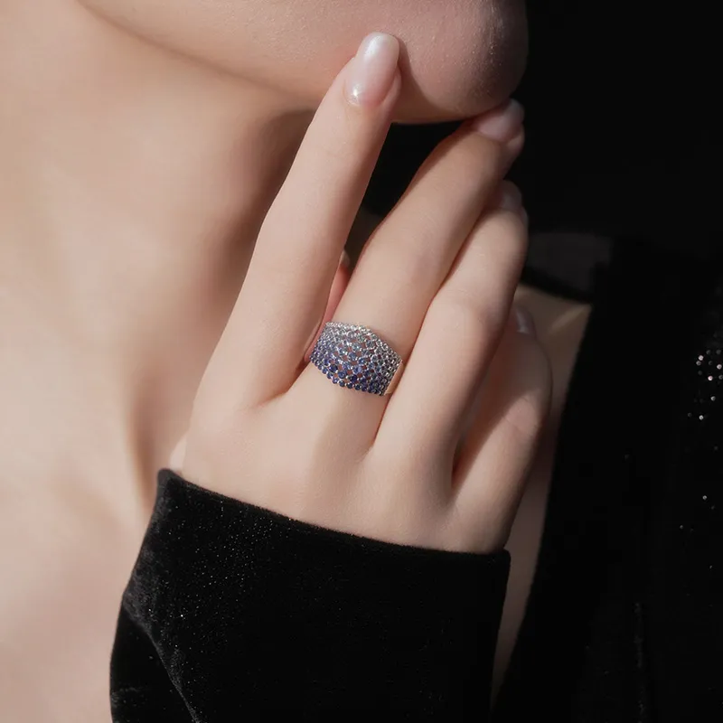 FUNNXI S925 Silver Rings Women's-3