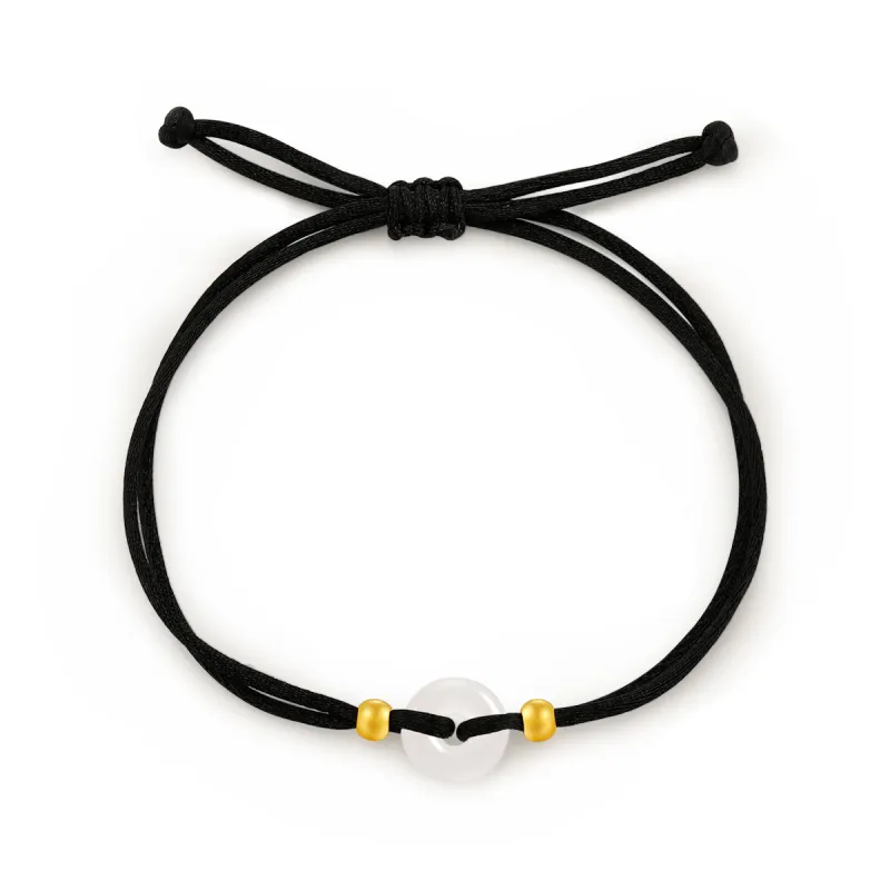 Mokinggran Hetian Jade Bracelets White Jade Unisex-5