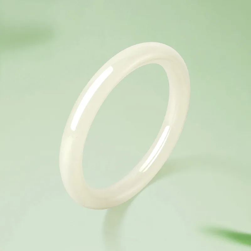 Mokinggran Guizhou Green Jade Bangles Women's-7
