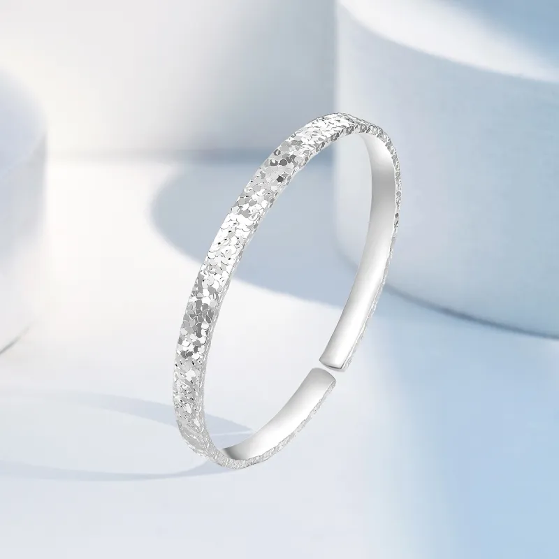 Mokinggran 999 Fine Silver Bangles Women's-3