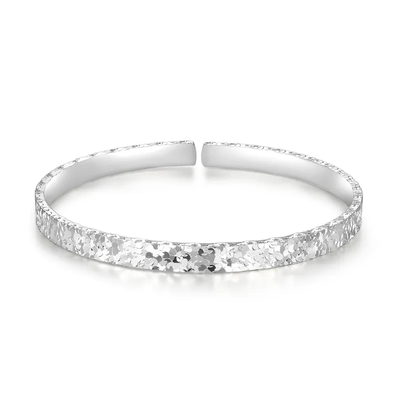 Mokinggran 999 Fine Silver Bangles Women's-2