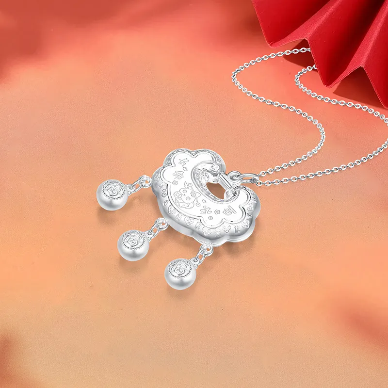 Mokinggran S 990 Silver Necklaces Kids'-8