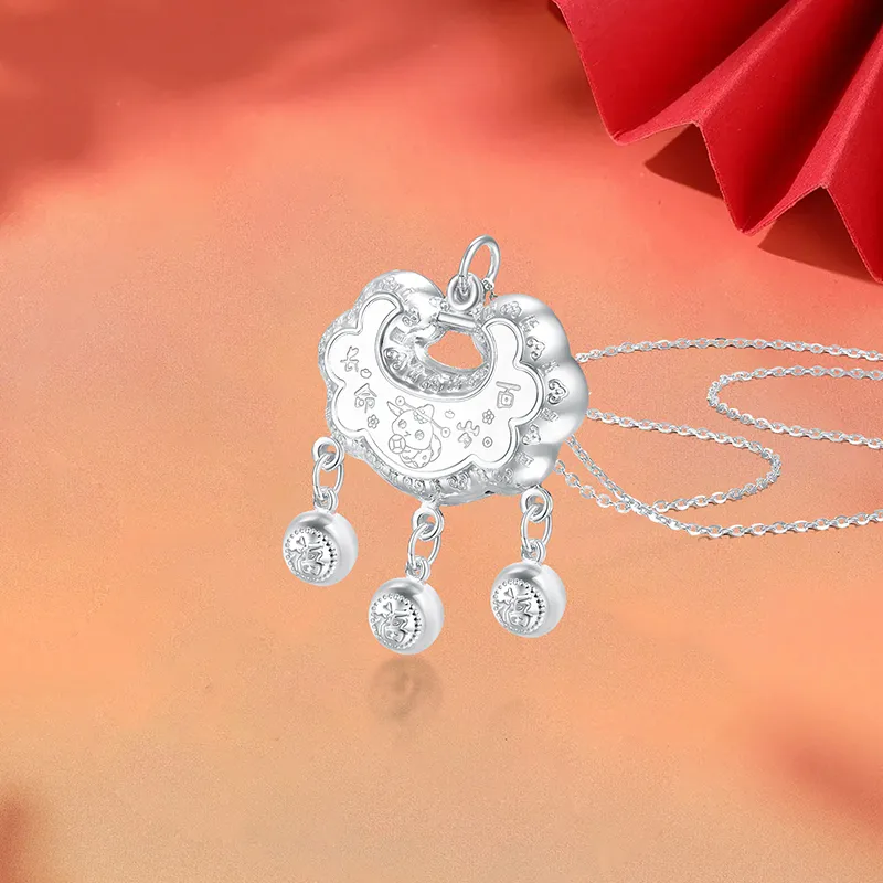 Mokinggran S 990 Silver Necklaces Kids'-7