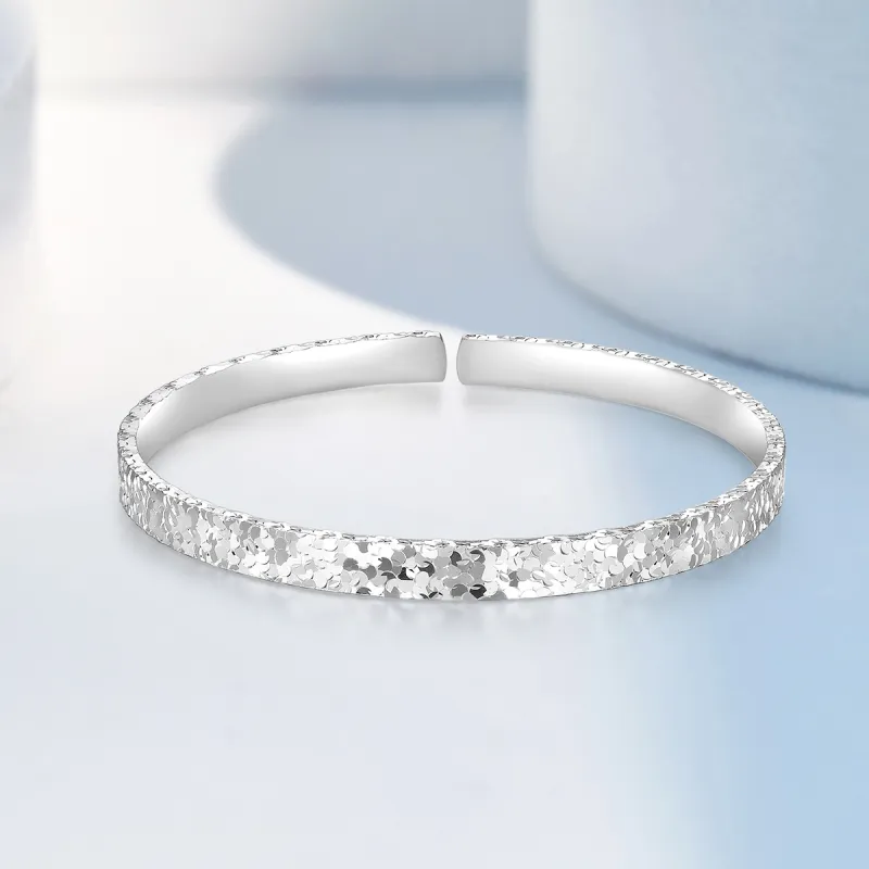 Mokinggran 999 Fine Silver Bangles Women's-4