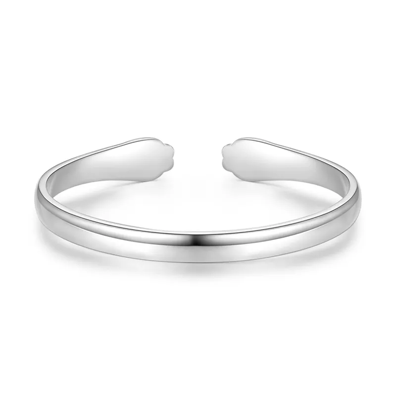 Mokinggran 999 Fine Silver Bangles Women's-1