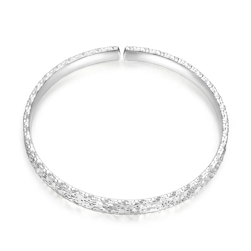 Mokinggran 999 Fine Silver Bangles Women's-1