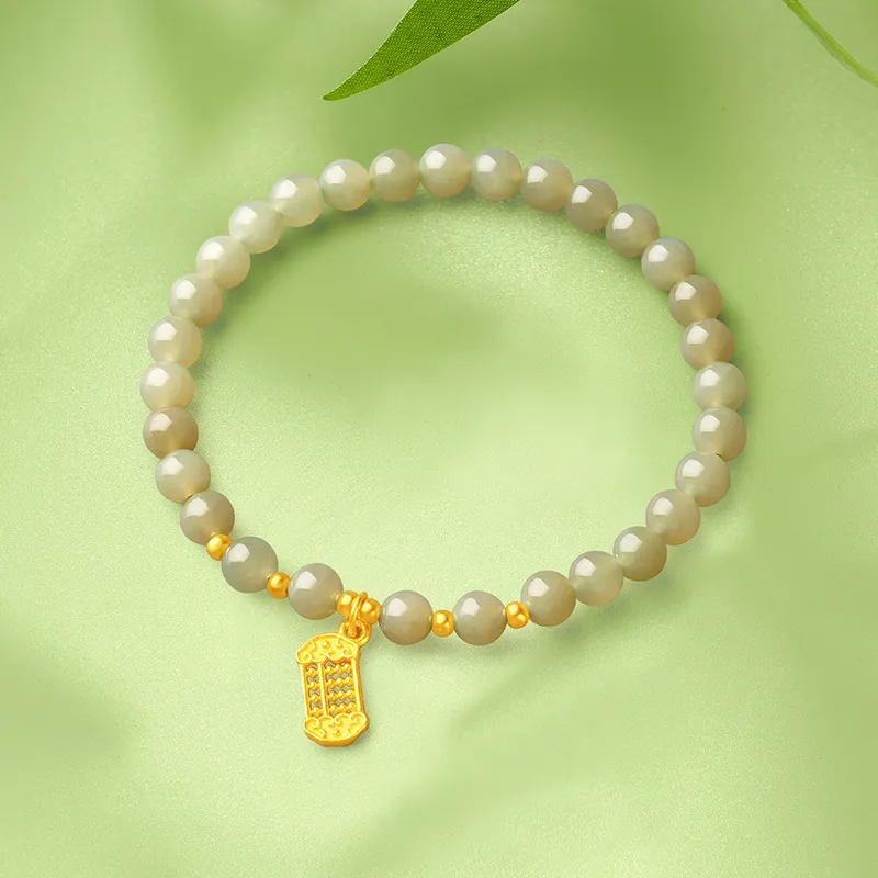 Mokinggran Hetian Jade Bracelets Green Jade Women's-4