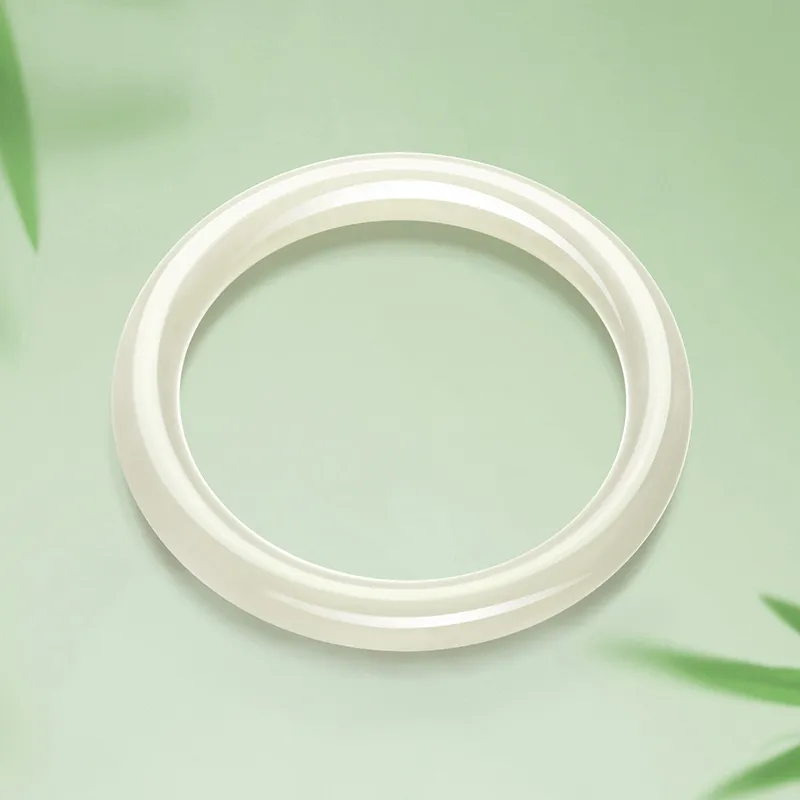 Mokinggran Guizhou Green Jade Bangles Women's-6
