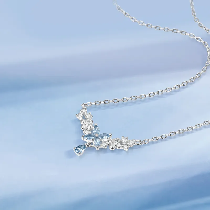 Mokinggran S925 Silver Necklaces Women's-4